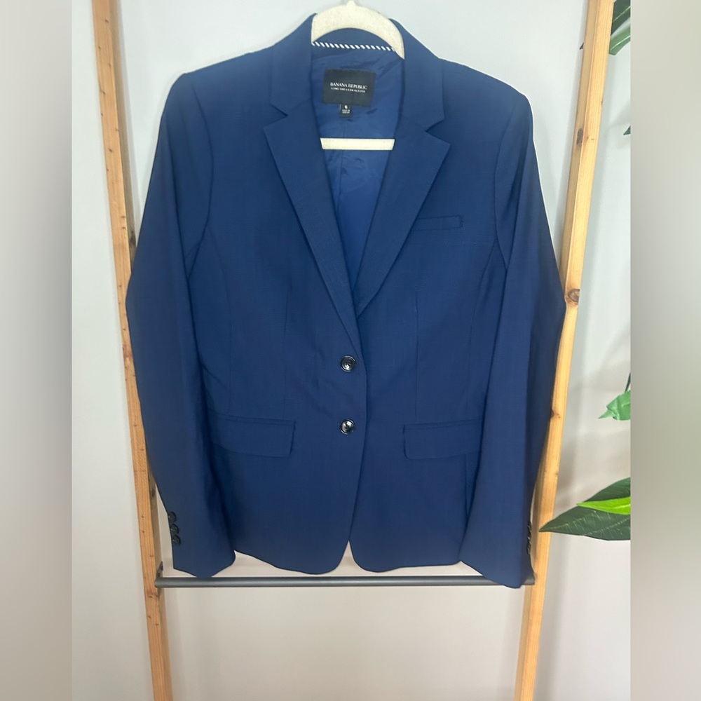 Banana Republic Navy Blue Blazer